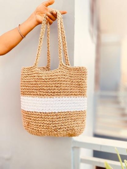 Laminated Luxury Jute Tote